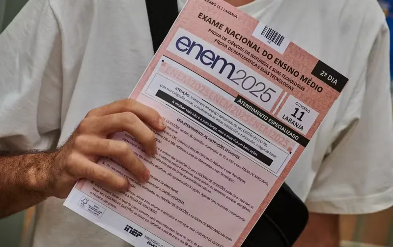 Espírito Santo tem quase 86 mil inscritos no Enem 2026; mais de 54 mil farão prova gratuitamente
